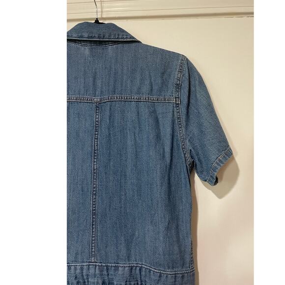 Levi's Short Sleeve Heritage Jumpsuit Size XS NWT Classic Form Flattering - Picture 12 of 15